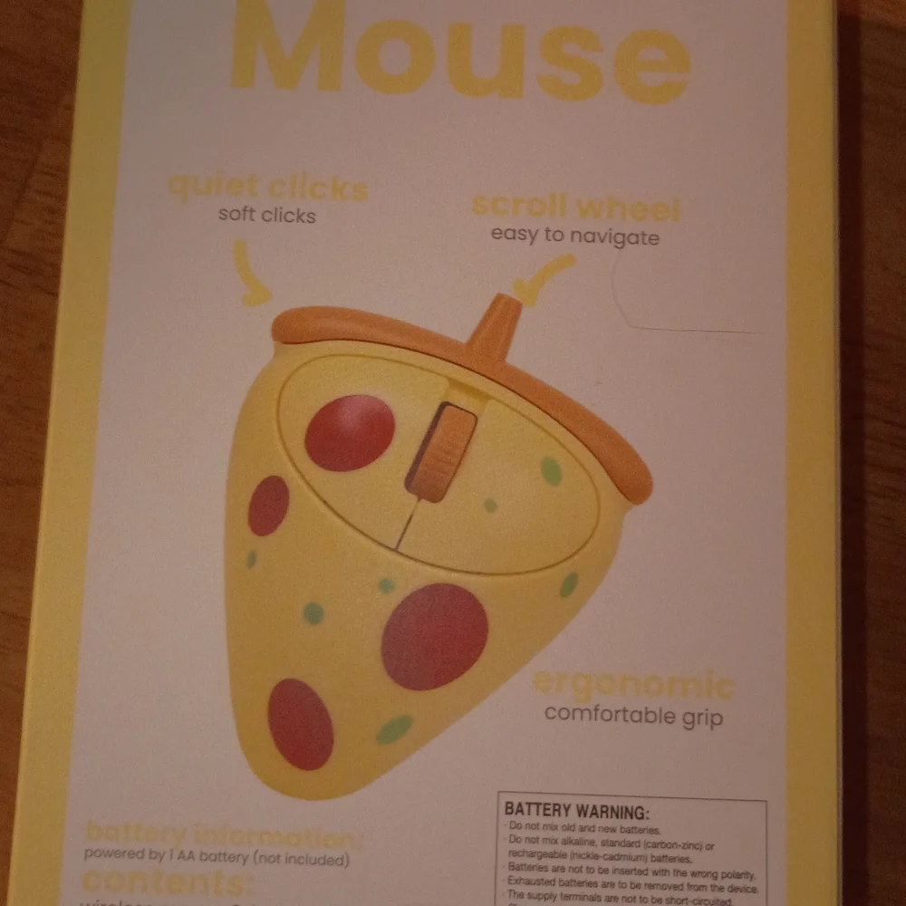 Pizza Slice Wireless Mouse